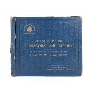 Mussolini, Benito (Dovia di Predappio, 29 July 1883 - Giulino di Mezzegra, 28 April 1945)