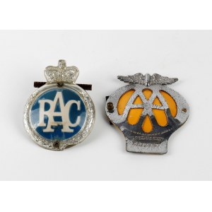 Royal Automobile , AA badges