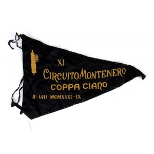 Car racing flag