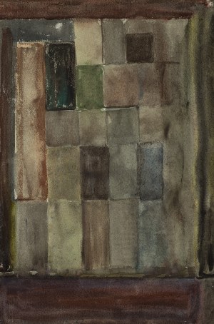 Adam Marczyński (1908 - 1985),	Kompozycja geometryczna, 1962 r.