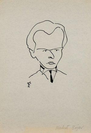 Jerzy Flisak, Karykatura Michała Bajora