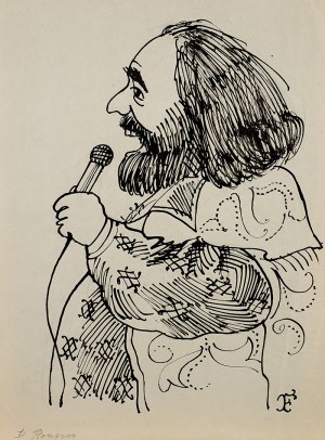 Jerzy Flisak (1930-2008), Karykatura Denisa Rossousa