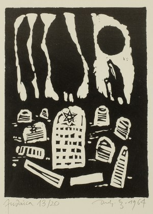 Jerzy Duda-Gracz (1941- 2004), Judaica, 1964 r.