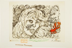 Eugeniusz Get-Stankiewicz (1942 – 2011), Dziewczyna oczekuje na przylot kogoś bliskiego, 2002 r.