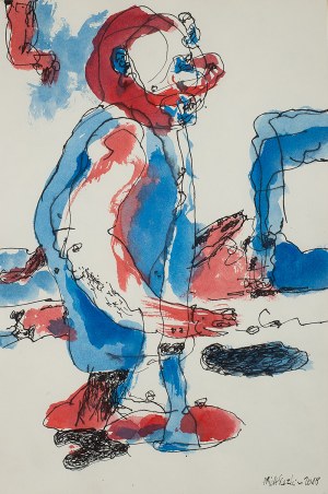 Michał Slezkin (ur. 1960 r.), Blue crab, 2018 r.