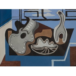 Louis Marcoussis (1878 – 1941), Martwa natura z gitarą