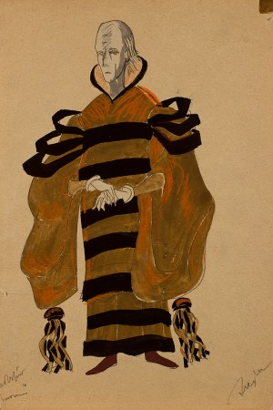 Józef Szajna (1922 – 2008), Projekt kostiumu do „Burzy” Szekspira