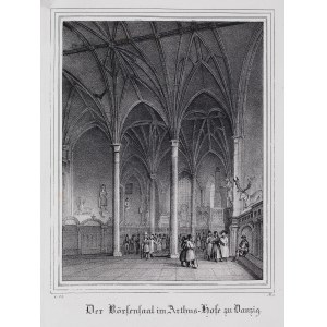 Der Börsensaal im Arthus=Hofe za Danzig