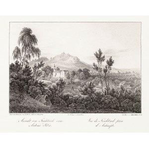 Friedrich Julius Tempeltei, Ansicht von Fischbach vom Antons Sitze. Vue de Fischbach prise d'Antonssitz.