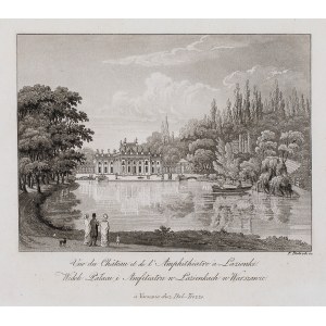 Fryderyk Krzysztof Dietrich (1779-1847), Vue du Chateau et de l’Amphitheatre a Lazienki