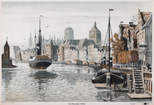 Bruno Bielefeld (1879 Blumenau-1973 Berlin), Am Danziger Hafen
