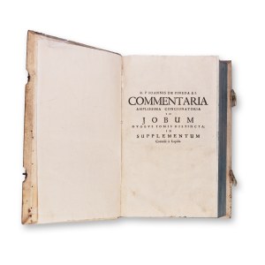 DE PINEDA, Juan (1558-1637): Commentariorum in Iob libri tredecim