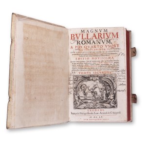 CHERUBINI, Laerzio (1556-1626): Magnum bullarium romanum II.