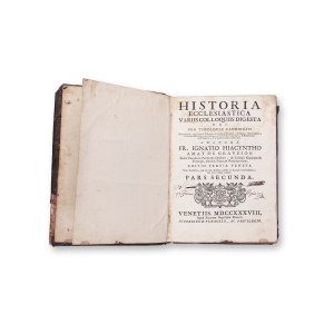 HIACYNTH, Ignatius: Historia ecclesiastica variis colloquiis II.