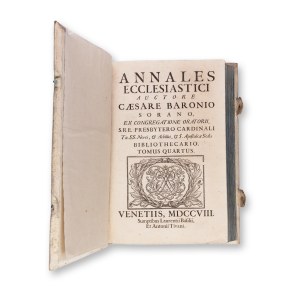 BARONIO, Ceasare (1538-1607): Annales Ecclesiasti IV.