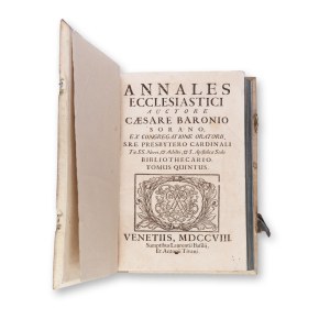 BARONIO, Ceasare (1538-1607): Annales Ecclesiasti V.