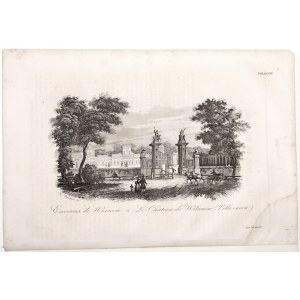 PALAZZO WILANOW, 1835, dintorni di Warsovie - Le Chateau de Wilanow