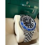 ROLEX MODEL GMT-MASTER II 126710BLNR