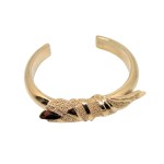 Gold-plated retro-style bracelet