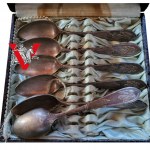 Kolobrzeg, Kolberg, Jeweler, 19th century, tea spoons