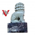China Jade Lion Figurine, Old, Beautiful