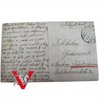 Szczecin 3 Dywizja Piechoty, Feldpost 1915, Polak , Napisany po Polsku