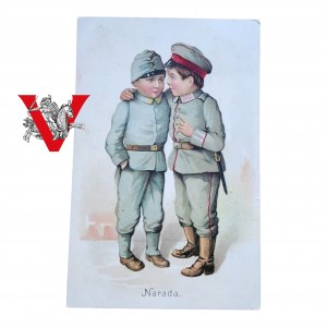 The Polish Legions, The Meeting, Polish Feldpost on the Model of the German ones with the fact that Ridiculous ,1916, RARE