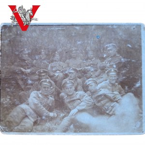 Polish Legions, Legionnaires Officers with Guitar, Moments of Rest, Early Photo, Extra