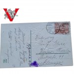 Patriotyczna Karta z Wypukłym Orłem 1922, Wrocław Bydgoszcz, Emigranci, Orzeł Biały