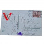 Patriotyczna Karta z Wypukłym Orłem 1922, Wrocław Bydgoszcz, Emigranci, Orzeł Biały
