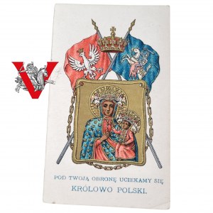 Modlitwa za Ojczyznę, Matka Boska Powstania, Piekny Ptrioyczne Obrazek, XIX wiek