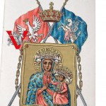 Modlitwa za Ojczyznę, Matka Boska Powstania, Piekny Ptrioyczne Obrazek, XIX wiek