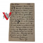 Powstanie Śląskie, Poczta Plebiscytowa , Wrocław Pieczęcie Kolejowe 25.07.1920, Dwa Znaczki