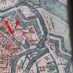 Gdańsk Danzig Mapa Plan Miasta 1885 r, KASZUBSKIE NAZWY !