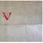 Prussia 1854 , Government paper , Signet for 5 pennies , Coat of arms , Dry seal, watermark