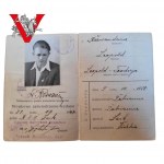LWP, Legitymacja Wojskowe Zaświadczenie 1949 , Student, Łask