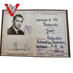 Legitymacja Prokurator Stalinowski, Prokuratura Generalna