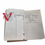Nemcy Prusy Cesarstwo, Książeczka Wojskowa 1903 z Okładką