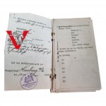 Nemcy Prusy Cesarstwo, Książeczka Wojskowa 1903 z Okładką