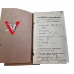 Nemcy Prusy Cesarstwo, Książeczka Wojskowa 1903 z Okładką