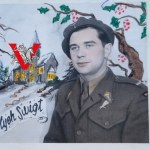 PSZ Parachute Brigade SBS, Beautiful Color Photo with Dedication ! Gap, Parachute Mark, Beret ,EXTRA