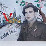 PSZ Parachute Brigade SBS, Beautiful Color Photo with Dedication ! Gap, Parachute Mark, Beret ,EXTRA