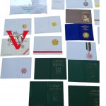 GRANITARY GUARD , WOP, MEGA LOT 19 Legitimations for the decorations of Colonel SG, Szczecin, Bialystok ! EXTRA