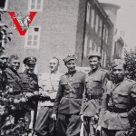 Oficerwoie Grupa Manewrowa WOP , Kłodzko 1946 , porucznik Czesław Skorupski, ex KOP i AK