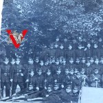 Kompania Straży Celnej w Pełnym Rynsztunku, Szable, Karabiny, Krzyż Walecznych, Super Zdjęcie