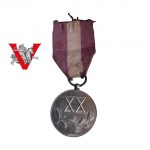 II RP Medal Za Długoletnią Służbę XX - NIE SREBRO a BITY- Ciekawostka