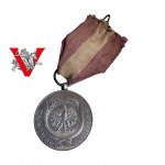 II RP Medal Za Długoletnią Służbę XX - NIE SREBRO a BITY- Ciekawostka