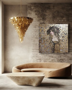 Mariola Świgulska, Bogini złotego ornamentu z cyklu Kobiety Klimta