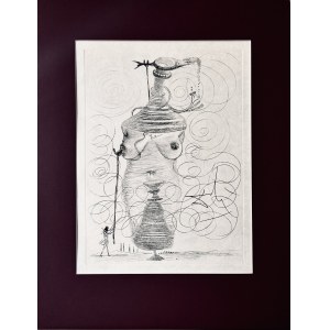 Salvador Dali (1904 - 1989), Casanova and the Surrealist Woman, 1967