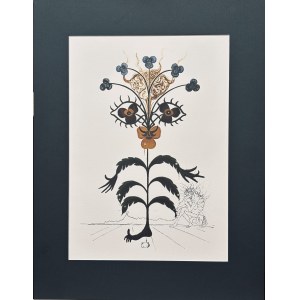 Salvador Dalí (1904-1989), Flordali: La Pensee (Viola Cogitans)
